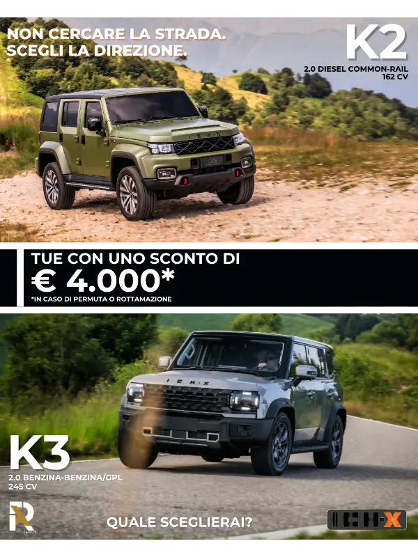 slider mobile Gamma ICH-X: Tua con 4.000€ di Sconto