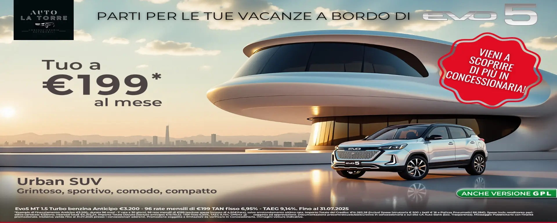 slider desktop Promozione Luglio EVO 5