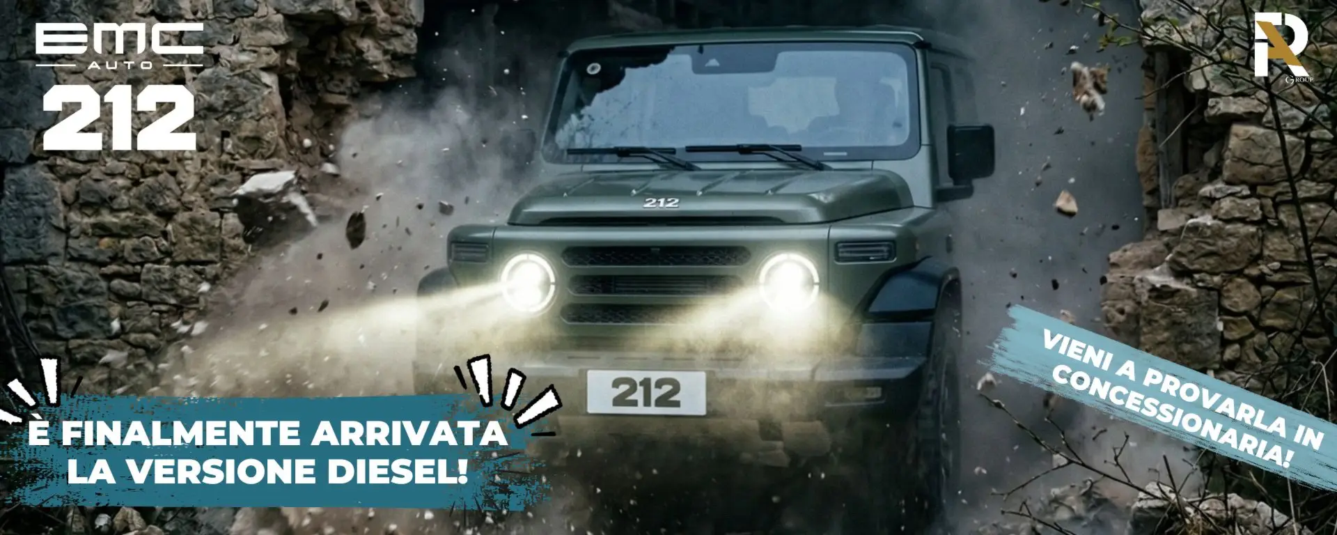 È ARRIVATA: NUOVA EMC 212 DIESEL!