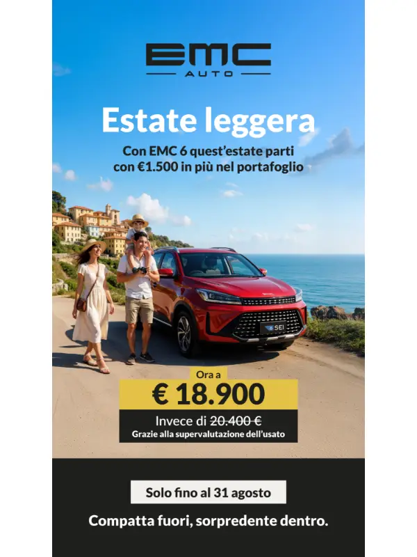 slider mobile Estate leggera EMC!