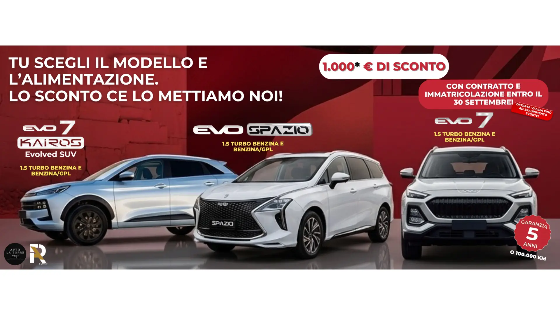 Immagine Gamma EVO 7: 1.000€ di Sconto per Te