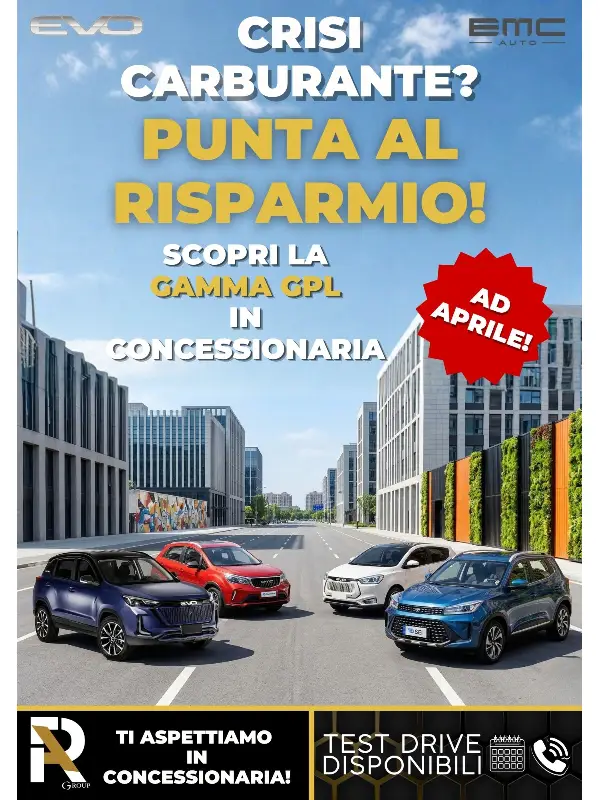 slider mobile Fai la scelta intelligente! Con il GPL della gamma EVO ed EMC 