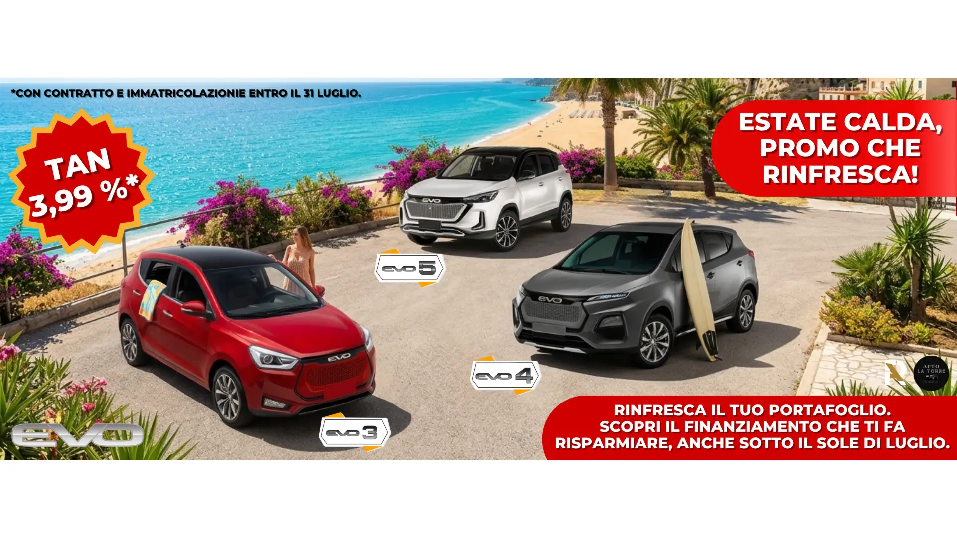 Immagine Gamma EVO: un’estate a TAN 3,99%!