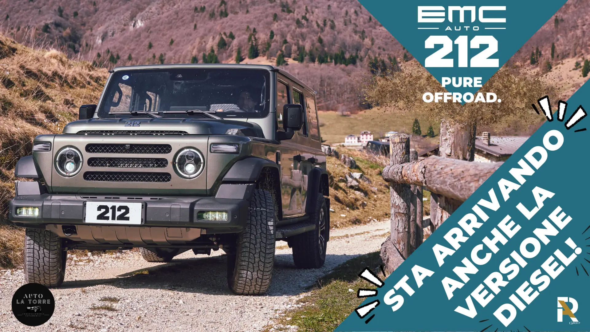 Immagine EMC 212 Pure Offroad: Sta arrivando la versione Diesel!