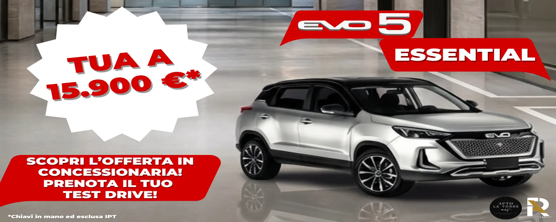 slider desktop EVO 5 Essential:l'offerta imperdibile!