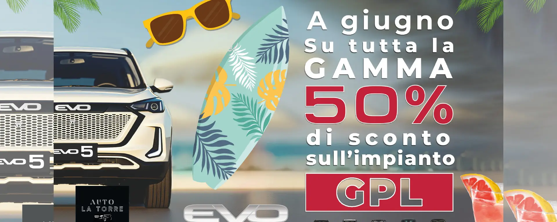 slider desktop Sconto 50% gamma EVO a GPL