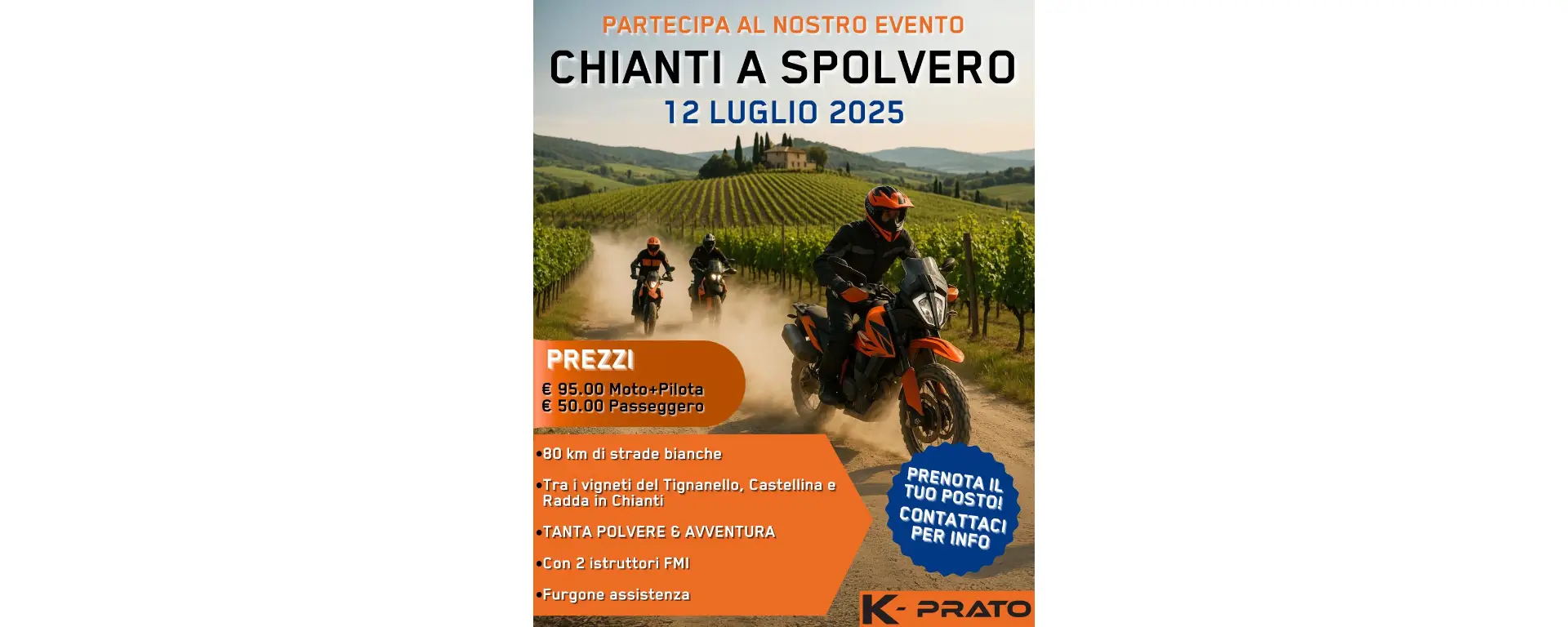 slider desktop Evento imperdibile K-Prato
