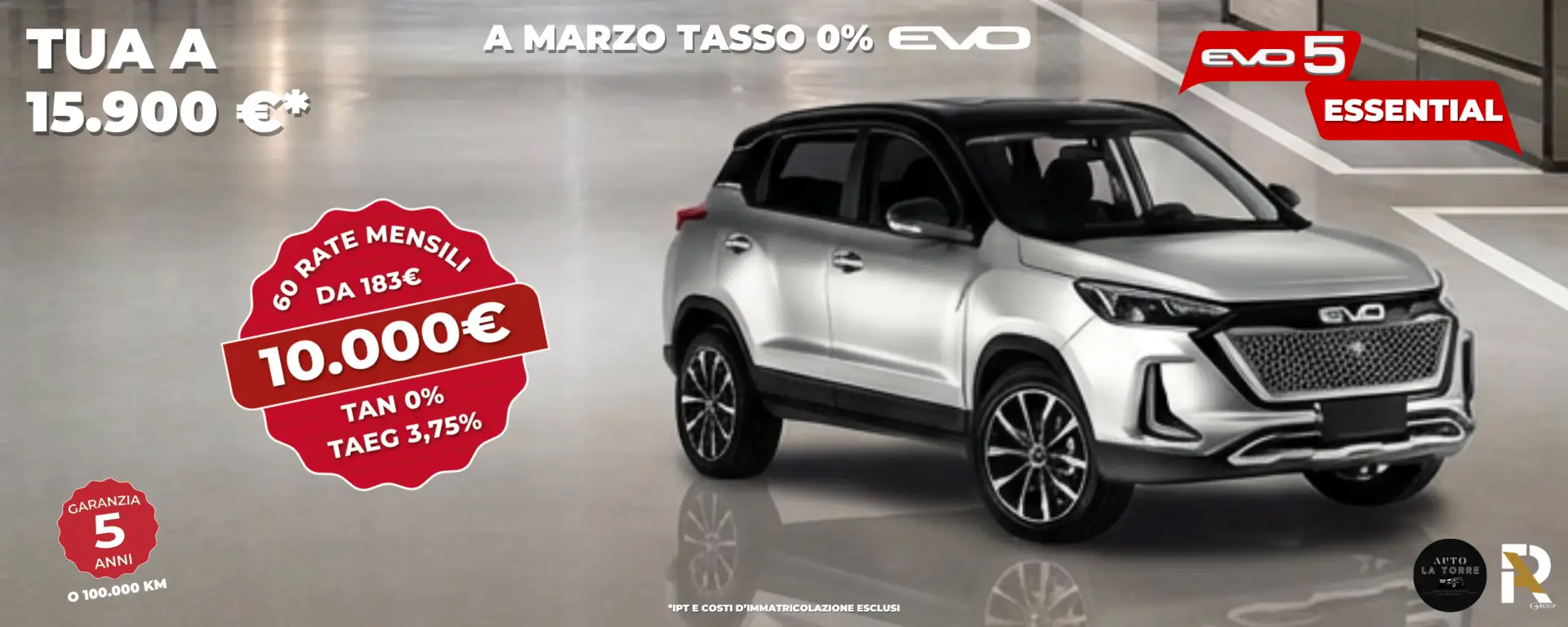 EVO 5 Essential:l'offerta imperdibile!