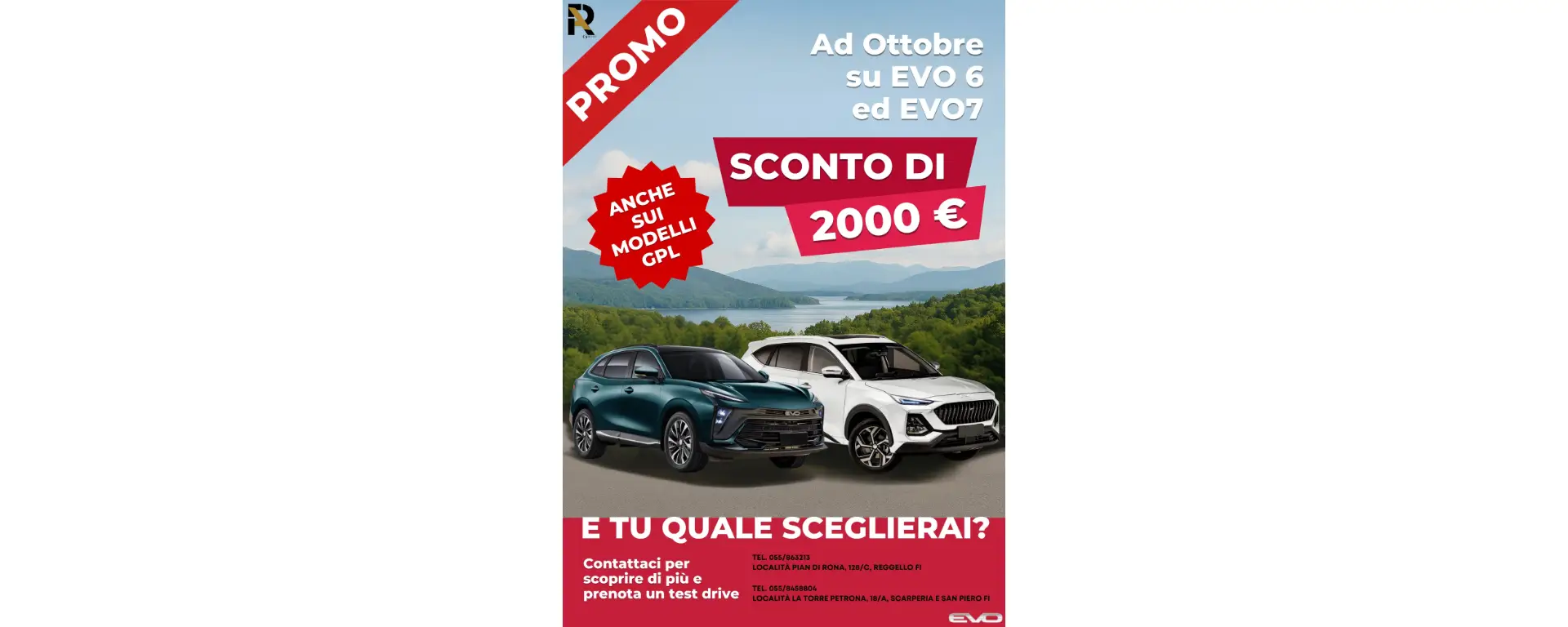 slider desktop Evo: L'offensiva di ottobre!
