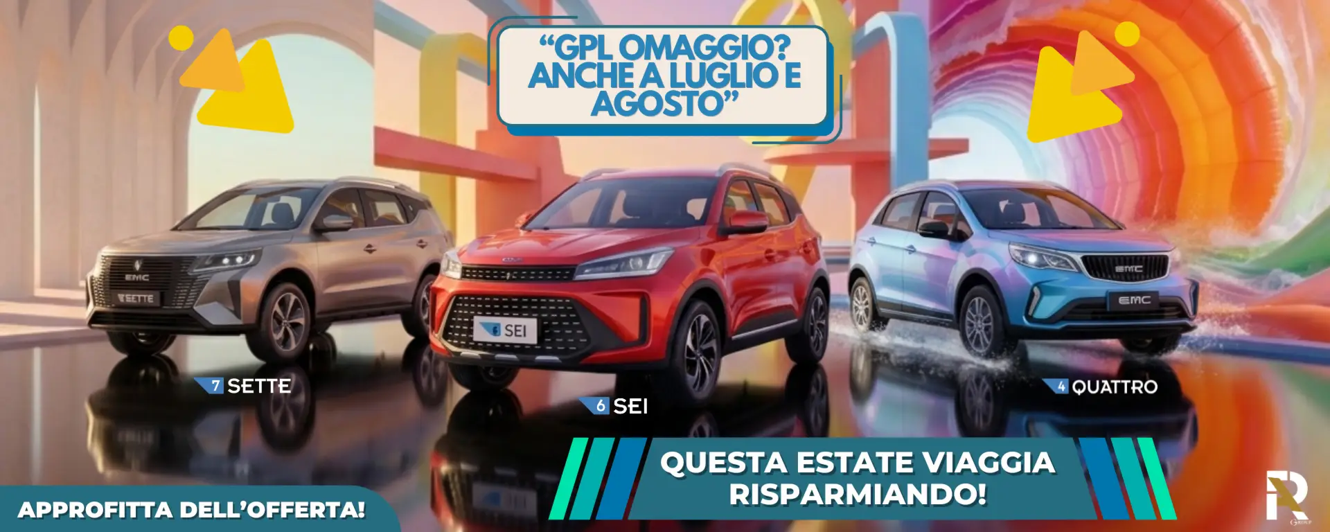 slider desktop L'Estate Raddoppia il Risparmio: GPL in Omaggio anche a Luglio e Agosto.