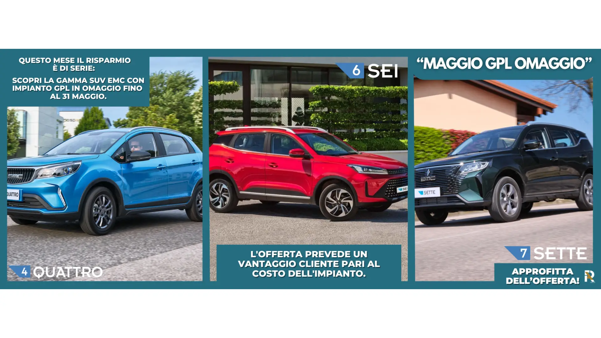 Immagine Maggio GPL Omaggio sui SUV EMC