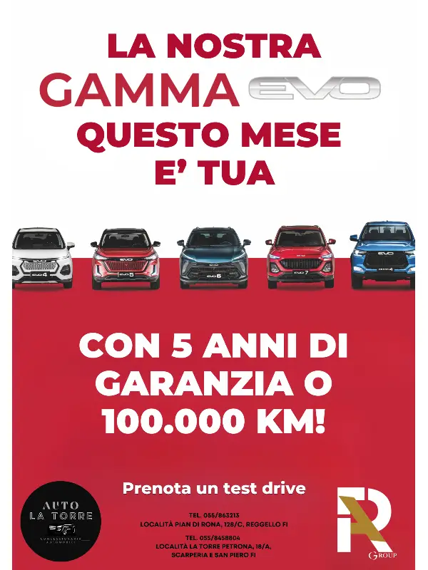 slider mobile Gamma EVO: 5 Anni di Garanzia