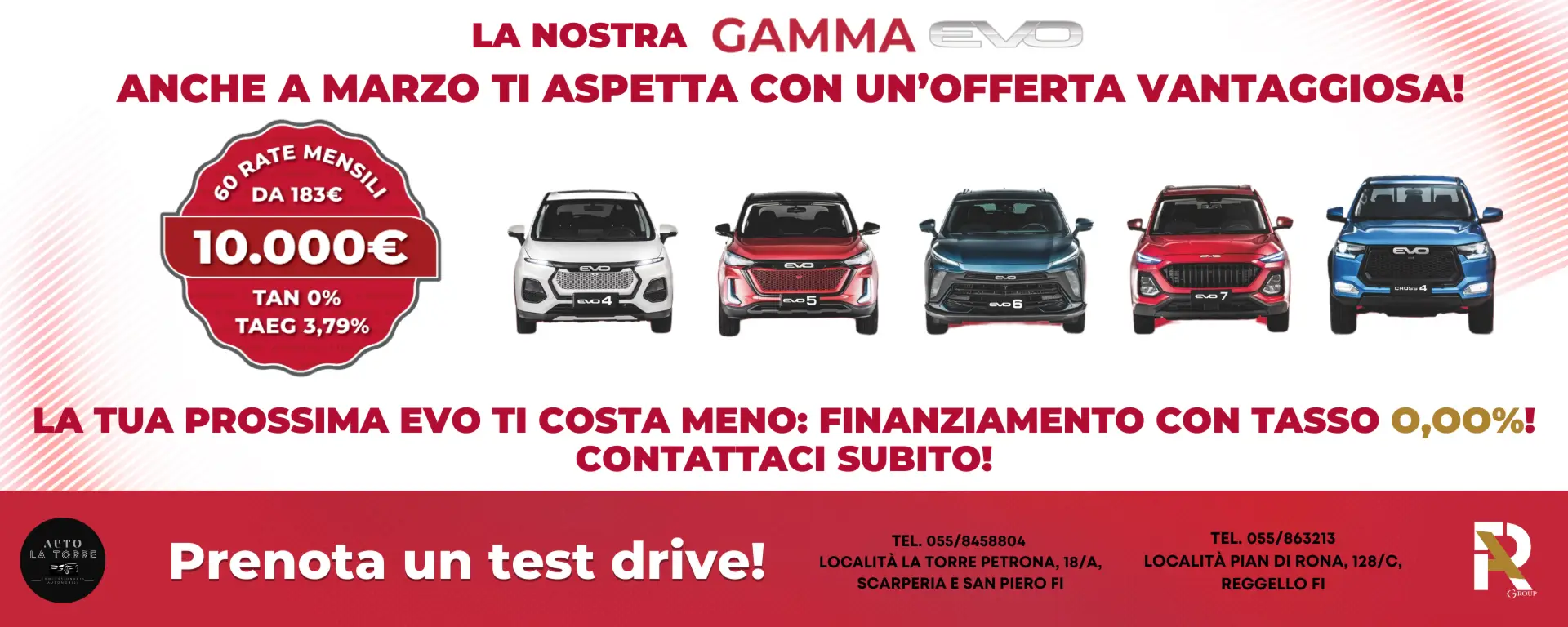 Gamma EVO: Tasso 0%