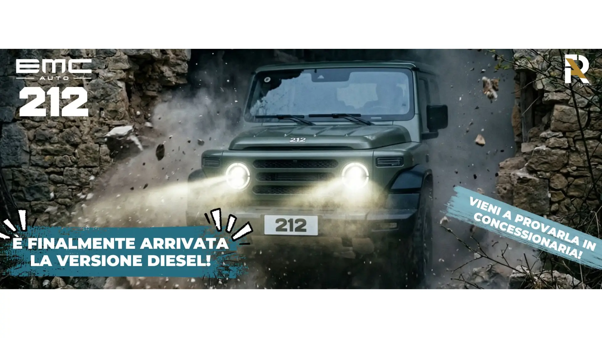 È ARRIVATA: NUOVA EMC 212 DIESEL!